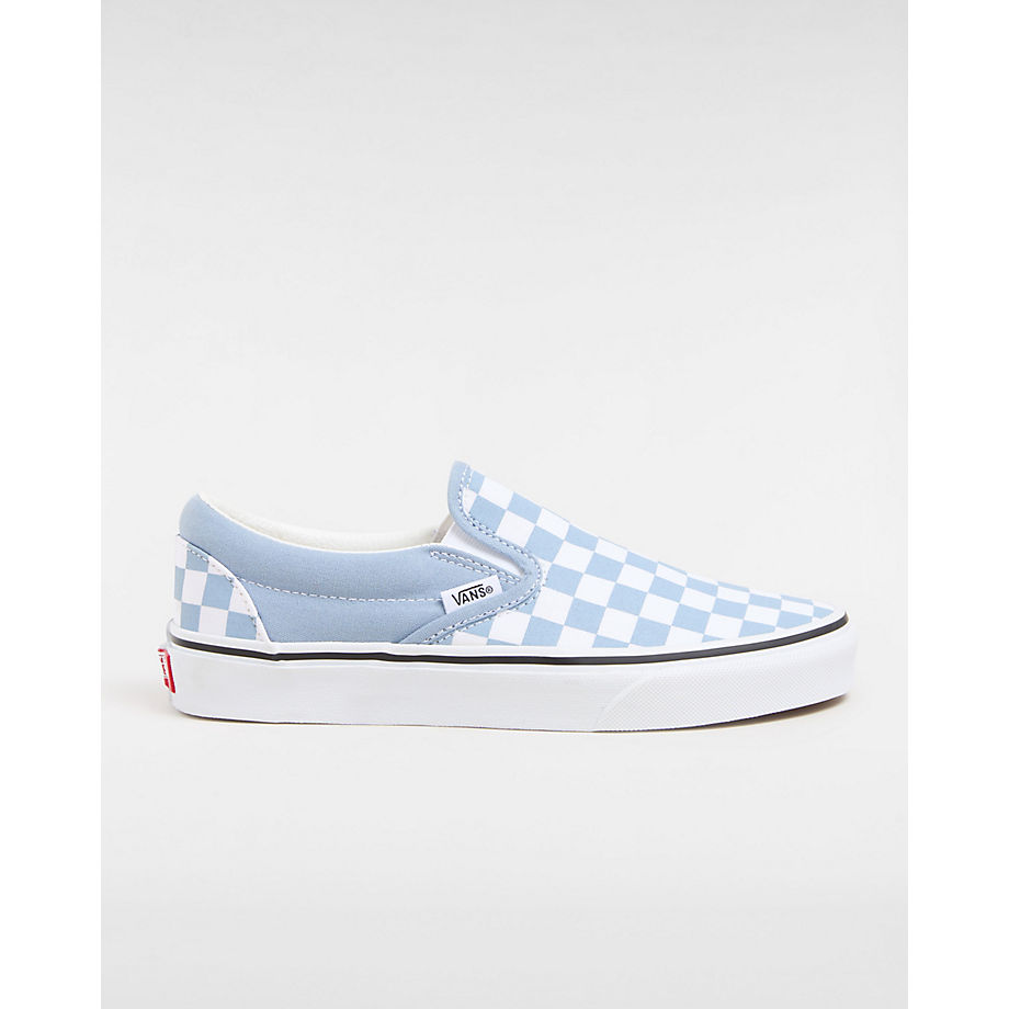 Vans Buty Classic Slip-on Checkerboard (color Theory Checkerboard Dusty Blue) Men