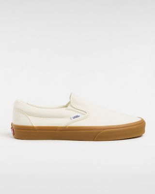 Vans Classic Slip-on Shoes (marshmallow/gum) Unisex White