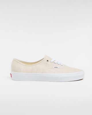 Vans Authentic Shoes (summer Linen Egret) Unisex White