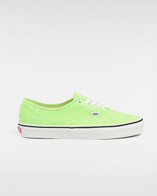 Vans Chaussures Authentic (neon Acid Wash Green) Unisex Vert