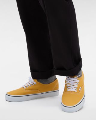 Yellow and best sale orange vans