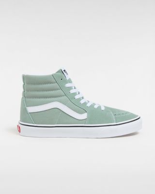 Vans Color Theory Sk8-hi Shoes (color Theory Iceberg Green) Unisex Green, Size 3