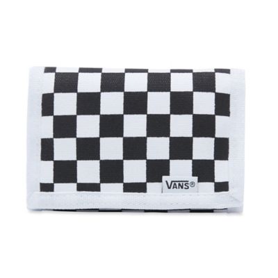 checkered vans wallet