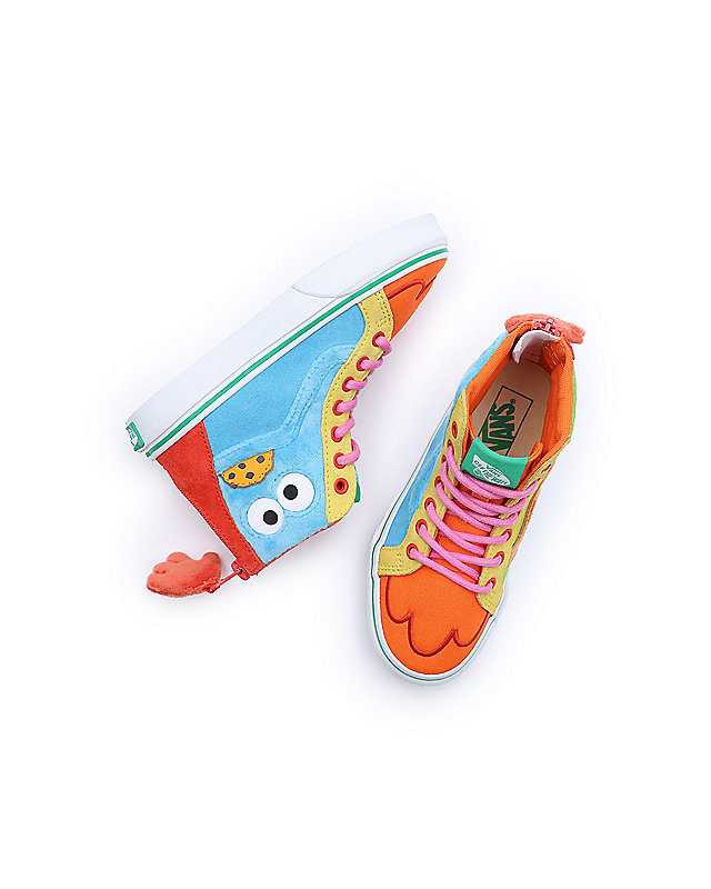 Kids Vans x Sesame Street Sk8-Hi Zip Shoes (4-8 Years 