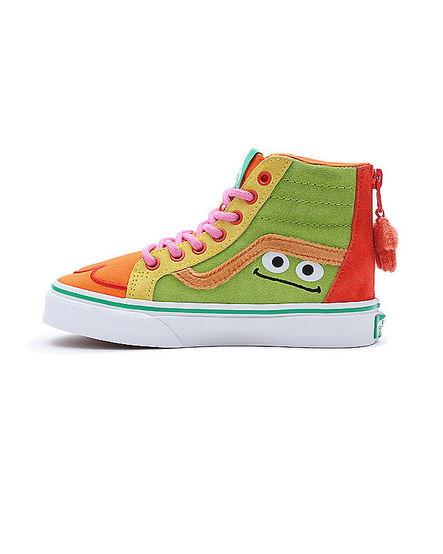 Kids Vans x Sesame Street Sk8-Hi Zip Shoes (4-8 Years)