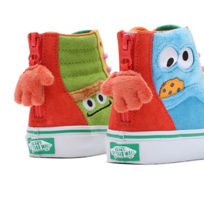 Kids Vans x Sesame Street Sk8-Hi Zip Shoes (4-8 Years)