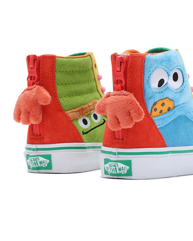 Chaussures zippées Vans x Sesame Street Sk8-Hi Enfant (4-8 ans)