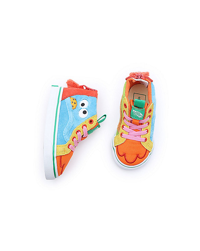 Kleinkinder (1-4 Jahre) Vans x Sesame Street Sk8-Hi Zip Schuhe 2