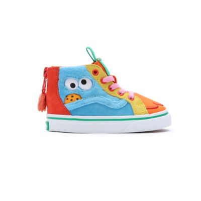 Toddler Vans x Sesame Street Sk8 Hi Zip Shoes 1 4 Years