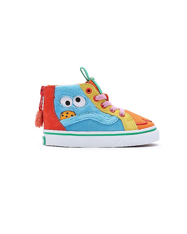 Zapatillas de bebé Sk8-Hi Vans x Sesame Street con cremallera (1-4 años) 3
