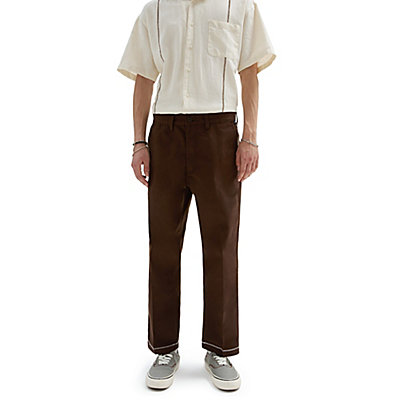 Michael February Authentic Relaxed Cropped Chino Trousers 1