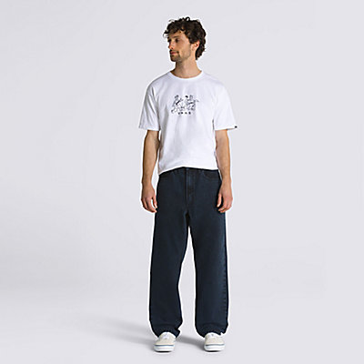 Nick Michel Check-5 Loose Tapered Denim Trousers 2