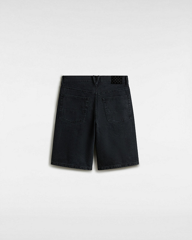 Pantalones cortos denim de corte holgado Check-5 2
