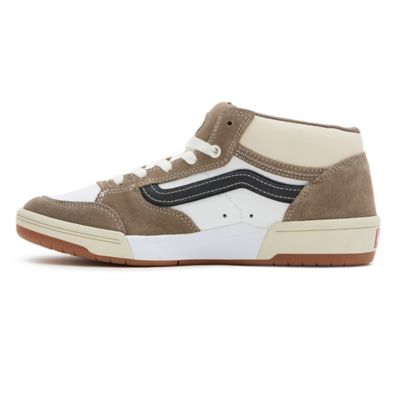 Vans mid on sale top marron