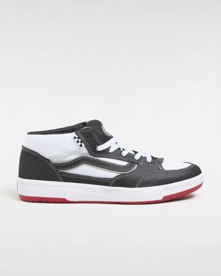 Vans Zahba Mid Shoes (black/white/red) Unisex Black