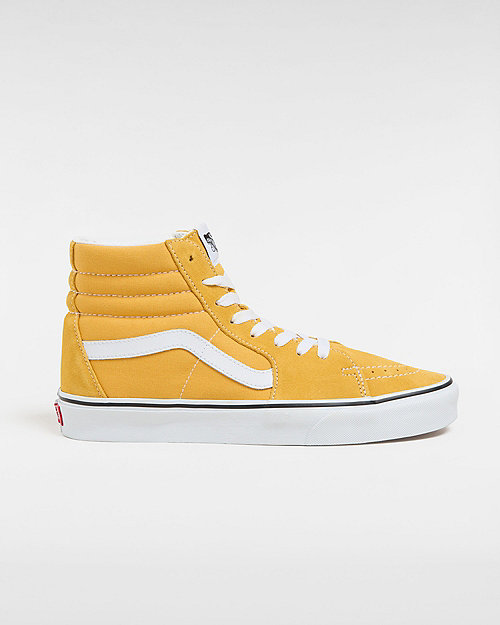 Vans Color Theory Sk8-hi Shoes (color Theory Golden Glow) Unisex Yellow