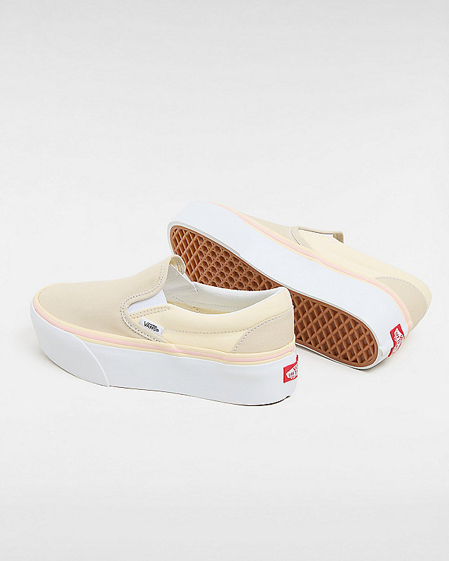 Classic Slip-On Checkerboard Stackform Shoes 3