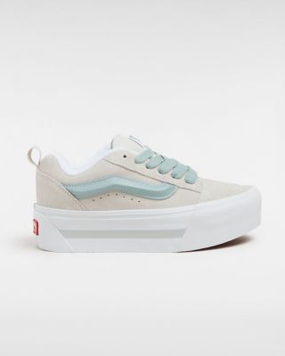 VANS Chaussures Knu Stack (lunar Rock) Femme Blanc, Taille 47