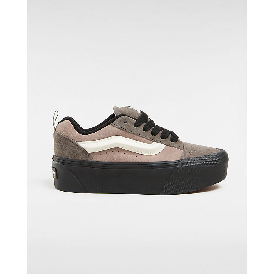Vans Knu Stack Shoes (skater Gray) Women Grey