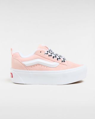 Vans Knu Stack Shoes (sport Spice Light Pink) Women Pink