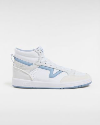 Vans Lowland Mid Comfycush Jmp Shoes (sport White/light Blue) Unisex White