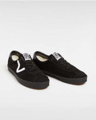 Black vans outlet running shoes