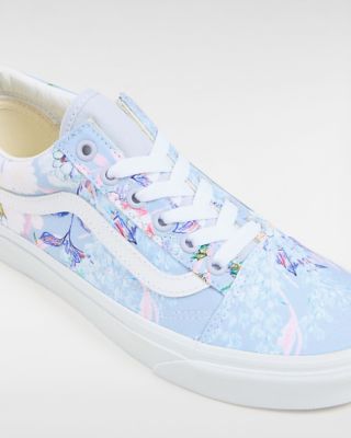 Girls vans hot sale with flowers