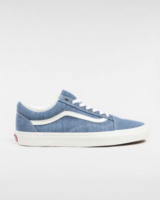 Vans Old Skool Shoes (threaded Denim Blue/white) Unisex Blue