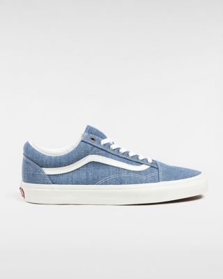 Vans Old Skool Schuhe (threaded Denim Blue/white) Unisex Blau