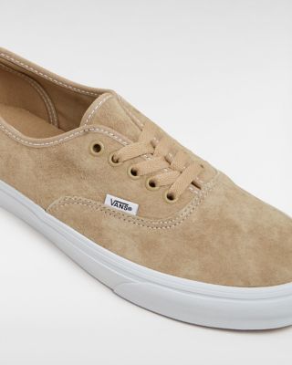 Authentic Pig Suede Shoes Beige Vans