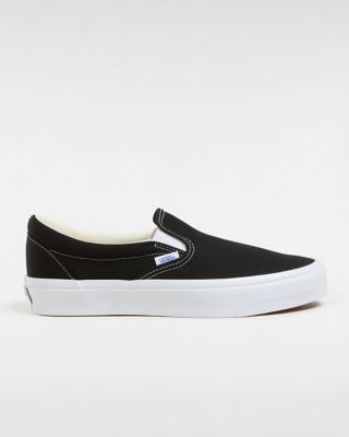 Vans Premium Slip-on 98 Shoes (lx Black/white) Unisex Black