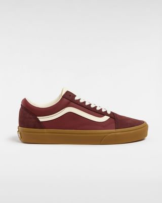 VANS Chaussures Old Skool (brown/gum) Unisex Marron, Taille 47