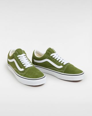 Olive green and black vans online