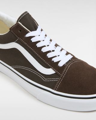 New Vans Old Skool Chocolate Torte Brown White Sneakers popular