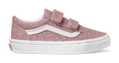 Kids Old Skool Glitter Shoes (4-8 Years)