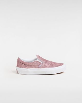 Kids Classic Slip-On Glitter Shoes (4-8 Years) | Vans