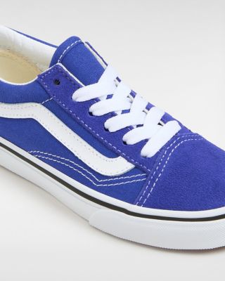 Royal blue vans kids online