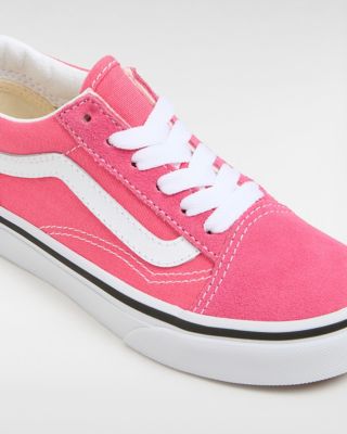 Pink childrens vans on sale