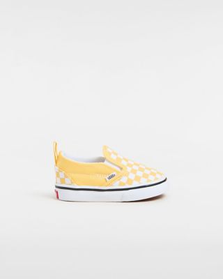 Toddler Slip-On  Checkerboard Shoes (1-4 Years)