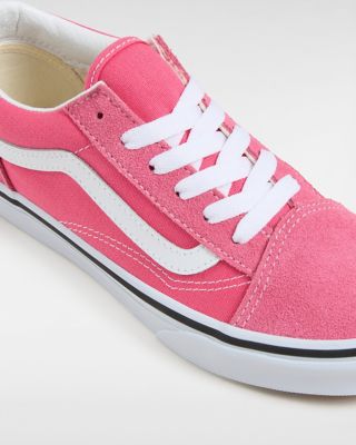 Pink vans with lightning bolt best sale