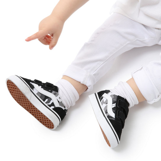 Zapatillas de bebé Primary Camo Old Skool con velcro (1-4 años) | Vans