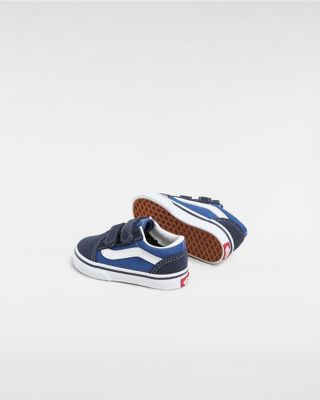 Vans skate deals shoes kids Blue