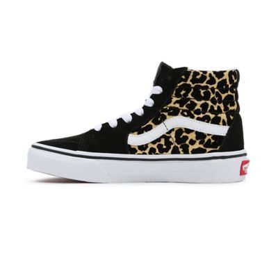 Scarpe Bambino Flocked Leopard Sk8 Hi 4 8 anni