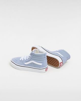 Kids light blue store vans