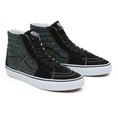 Buy vans store sk8 hi black