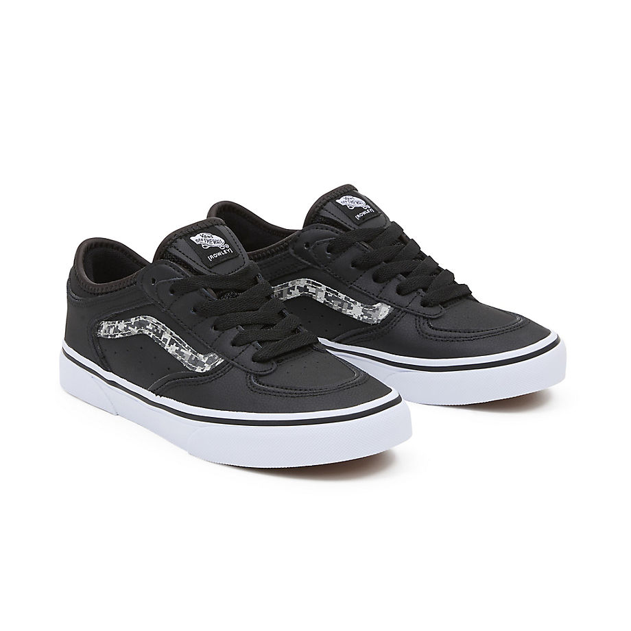 Vans Youth Rowley Classic Shoes (8-14 Years) (black/true Whit) Youth Black