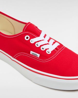 vans shoes men red