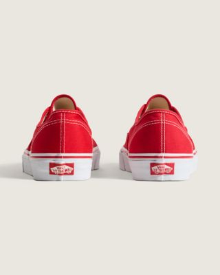 Shoes shop vans red