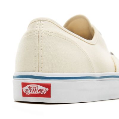 Vans white authentic store shoes