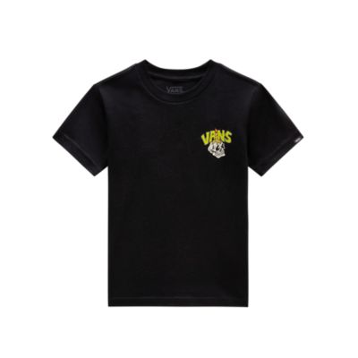 Vans Little Kids Haunted House Of T-shirt(black)